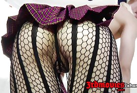 Bieza blondīne, piemēram, monster fuck porno krievu mātes zeķes